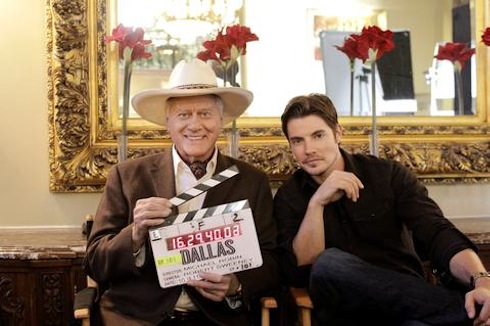 DALLAS_Larry Hagman and Josh Henderson_31891_2372